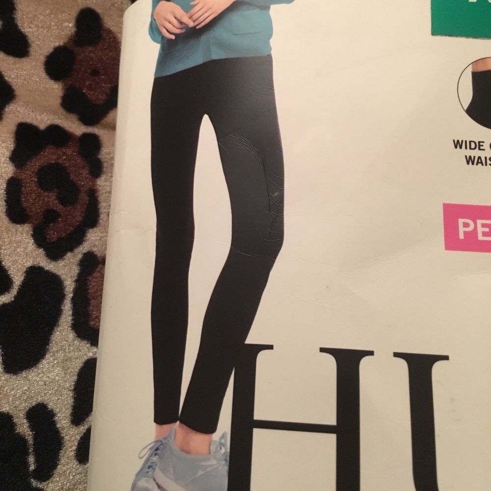 Hue 2 pack leggings Multiple sizes black  NWT - Picture 4 of 8